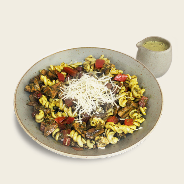 RIGATONIS AL PESTO